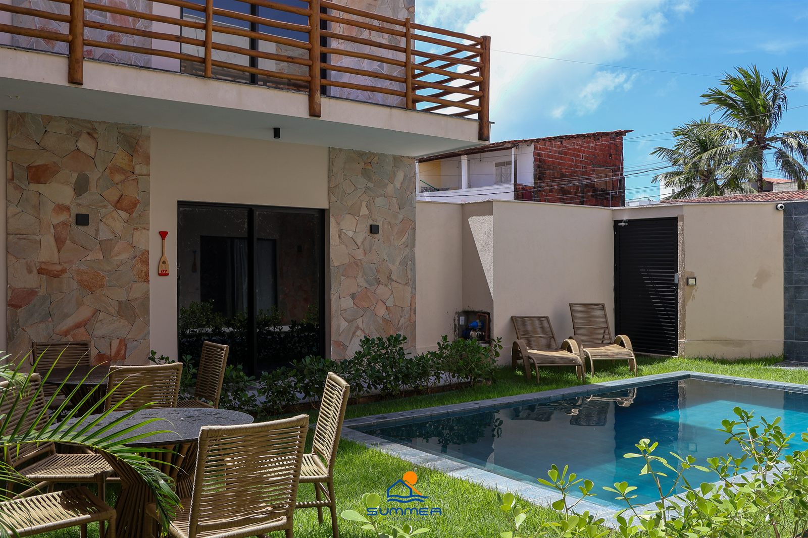 Petit Pipa - Área externa da piscina